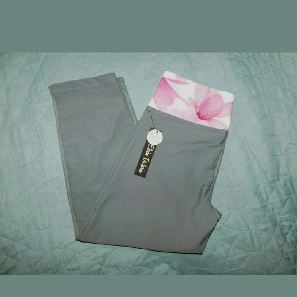 Eloise Dejoria Athletic Exercise Leggings XS